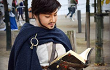 炉石传说玩家Cosplay卡德加 卡德加发福版