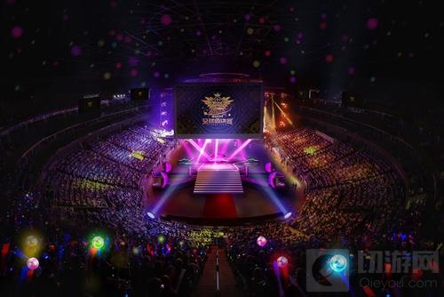 球球大作战全球总决赛舞台效果图曝光 战争一触即发