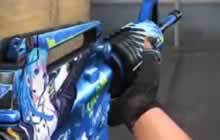 cf手游M4A1幻想体验服试玩 萌妹枪身你喜欢吗