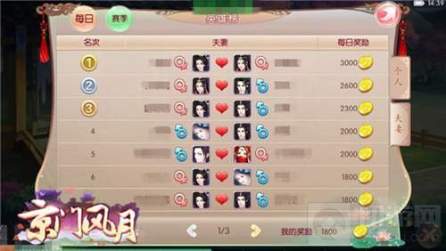 最佳助攻 京门风月手游夫妻竞技场恩爱秀不停