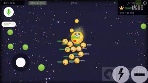 球球大作战个人模式怎么合球给队友最安全解析