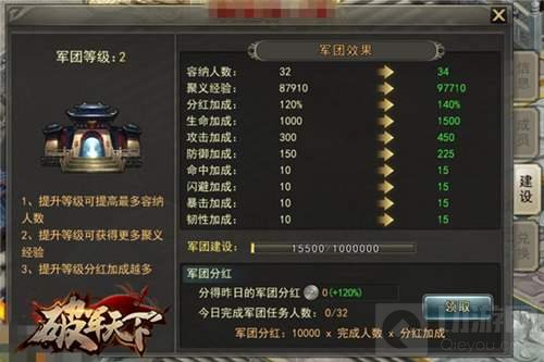 冠殊荣 破军天下手游军团长委任状等着你来领