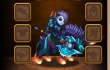 召唤师手游孤傲灵魂的不甘 死亡黑骑士的冲锋