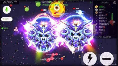 球球大作战飞龙在天搭配满级圣光游戏截图欣赏