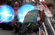 CF手游美女解说挑战AR模式 潜伏警局只为boss