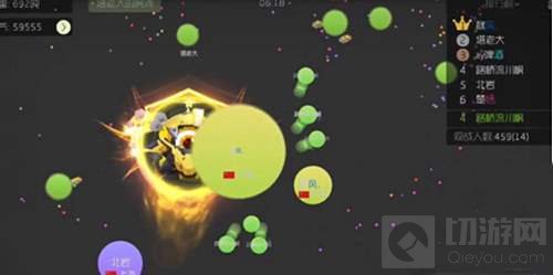 球球大作战团战怎么母体吃人 合作母体踏球