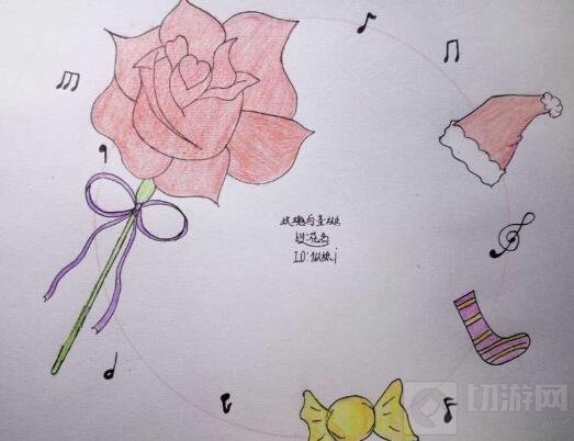 玩家自制球球大作战圣诞光环 看看哪个是你的菜