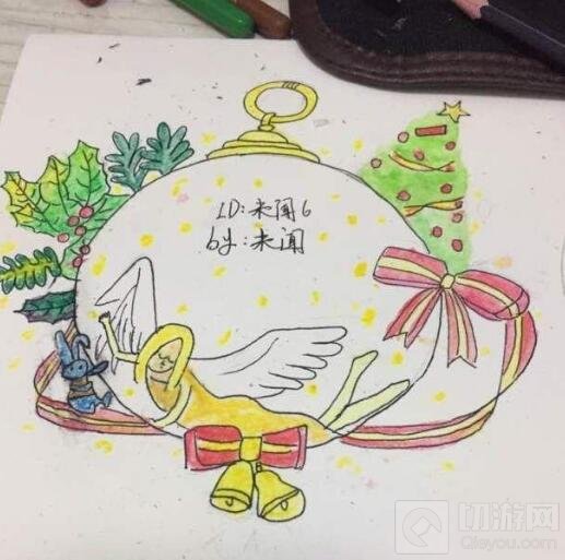 玩家自制球球大作战圣诞光环 看看哪个是你的菜