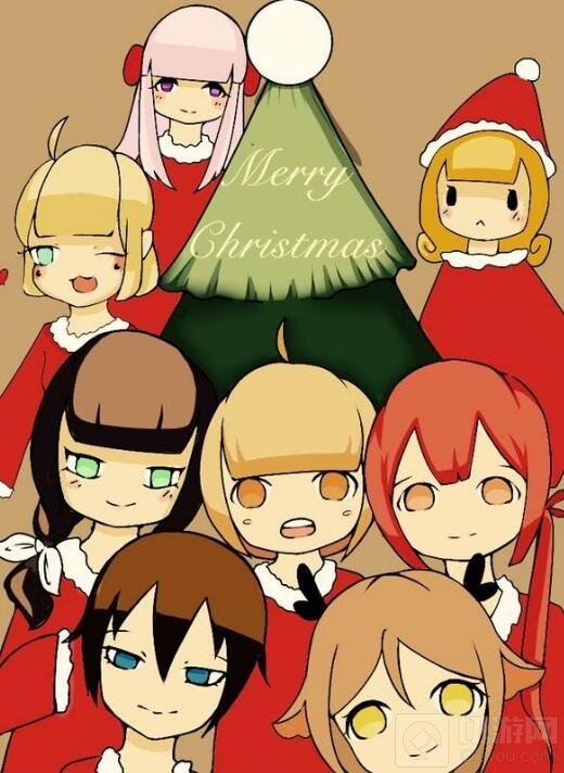 玩家自制球球大作战圣诞光环 看看哪个是你的菜