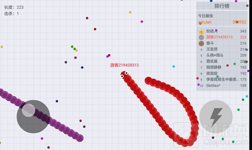 贪吃蛇大作战无尽模式高分玩法 操作运气缺一不可