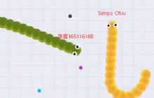 贪吃蛇大作战可乐解说 无尽模式对战视频