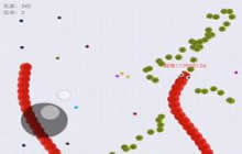 贪吃蛇大作战奇异果儿解说 画圈围杀有技巧