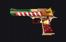 CF手游沙漠之鹰圣诞怎么样 武器属性对比分析