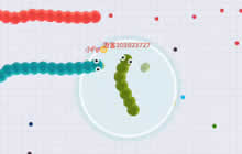 贪吃蛇大作战龙浩解说视频 对战手速很重要