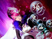 王者荣耀美女小乔COS秀 须臾少女梦娇小可人