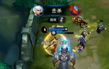 王者荣耀klaus解说嬴政 逆风翻盘移动大炮