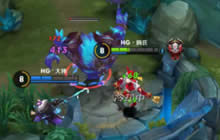 王者荣耀嗨氏解说貂蝉玩法 战队赛抢蓝四杀