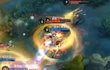 王者荣耀花落教学不知火舞视频 全图浪收割强