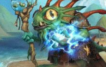 炉石传说新版本蓝白萨卡组分享 赠新手玩家