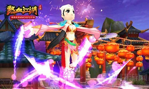 热血江湖手游首测今日开启 火爆宣传视频曝光