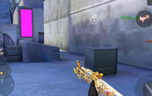 CF手游体验服沙漠灰雪地及耀龙AK套装试玩