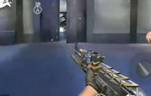 CF手游AK麒麟实况 爆破沙漠灰雪地5-0结束战斗