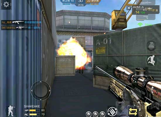 CF手游武器大师模式运输船怎么打 点位剖析