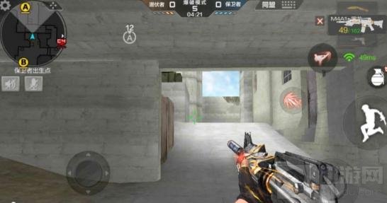 CF手游潜伏者激战A包点战术 沙漠灰上演生死突破