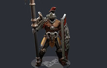 虚荣角斗士兰斯史诗皮肤来袭 人物模型登场