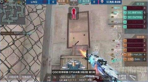 CF手游QGC冬季联赛总决赛 SC苦战3场终夺冠