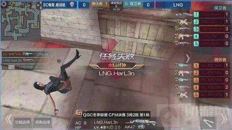 CF手游QGC冬季联赛总决赛 SC苦战3场终夺冠