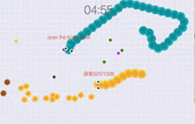 贪吃蛇大作战古筝解说 限时模式捡漏发育视频