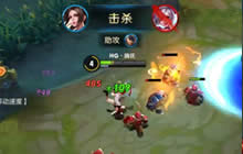 王者荣耀嗨氏解说不知火舞 中单位置收割强