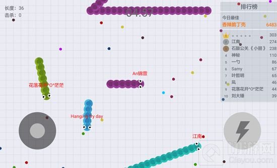 贪吃蛇大作战对战模式怎么拿第一技巧分享