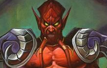 炉石传说加拉克苏斯大王卡牌 魔兽世界玩具