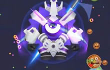 球球大作战前期发育新姿势 分身小球去扫豆