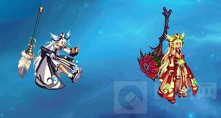 DNF手游天空套时装图片欣赏 魔法师鬼剑士都有