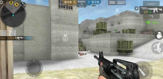 CF手游沙漠灰A大道点位解析 助你狙击阴人