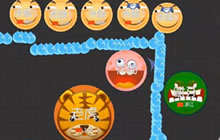 球球大作战自制球球小品第六期 奥特曼打老虎