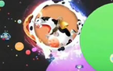 球球大作战老白：实力秀皮肤 奶牛笑的太魔性