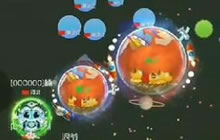 球球大作战实战自由大反杀 极限操作秀不停