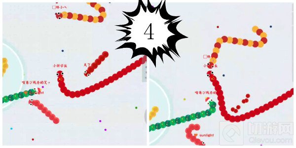 贪吃蛇大作战死亡瞬间图解 看看你是哪种死法