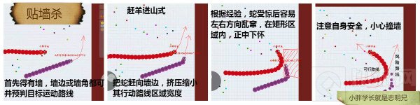 贪吃蛇大作战沿着墙怎么吃对手 贴墙杀秘籍