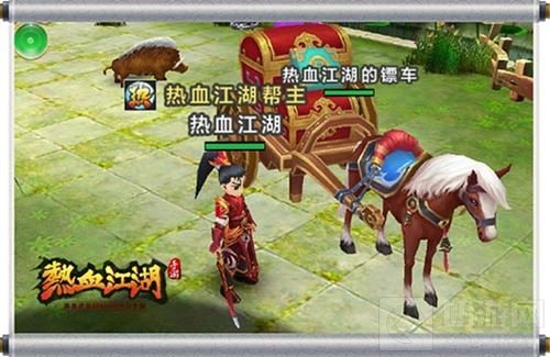 热血江湖手游兄弟再次聚首 建帮立派称霸武林