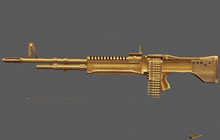 CF手游黄金M60图片 黄金油炸系列又添新成员