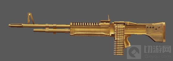 CF手游黄金M60图片 黄金油炸系列又添新成员