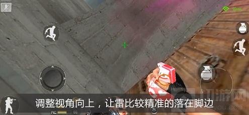 CF手游雷跳BUG操作技巧分享 用手雷上高围墙