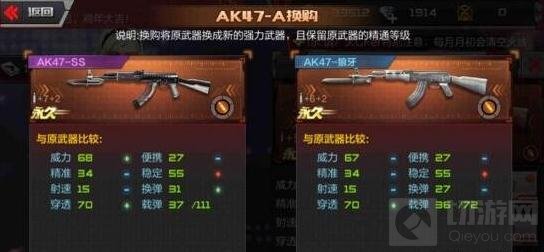 CF手游AK47枪王荣耀怎么换购 武器换购解读