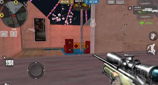 CF手游新年广场狙击点位解析 狙击手对战技巧