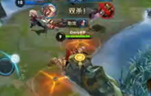 王者荣耀半梦解说黄忠玩法 站撸射手拆塔强